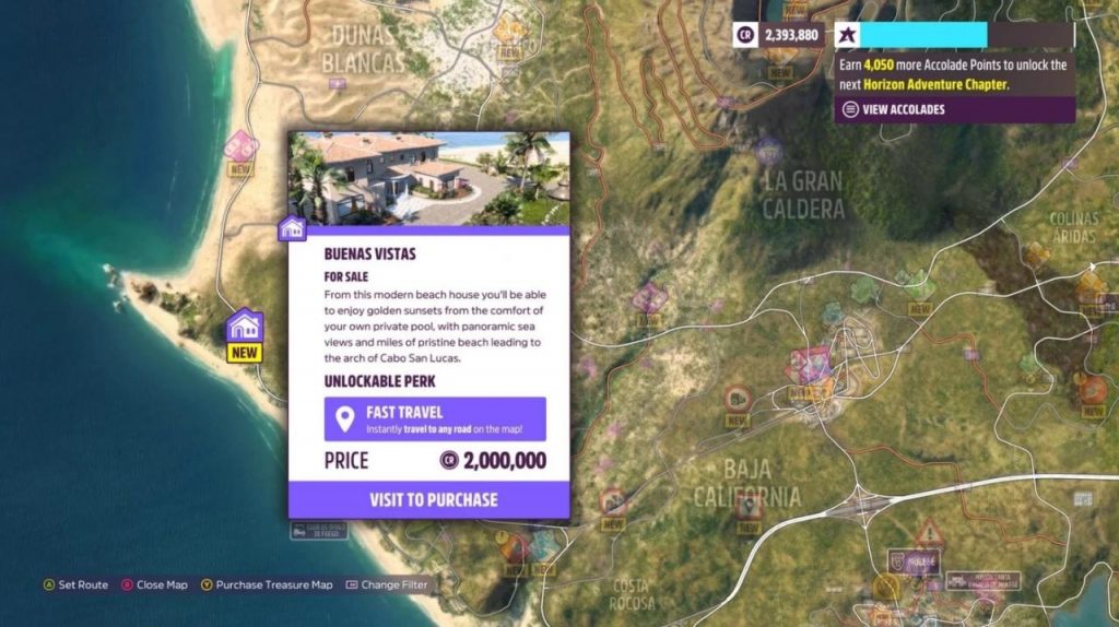 Forza Horizon 5 All Player Houses Locations Guide SteamAH