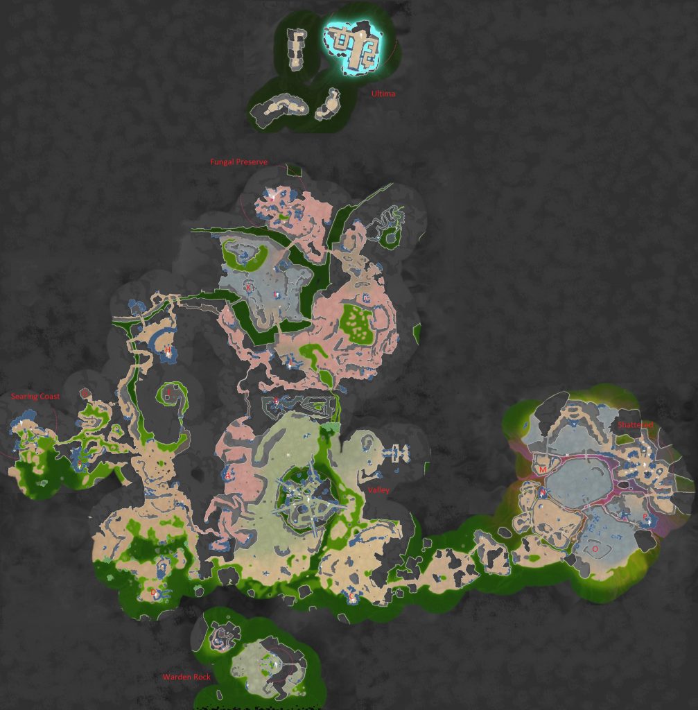 Eden Rising: Full Map and Outpost Locations - SteamAH