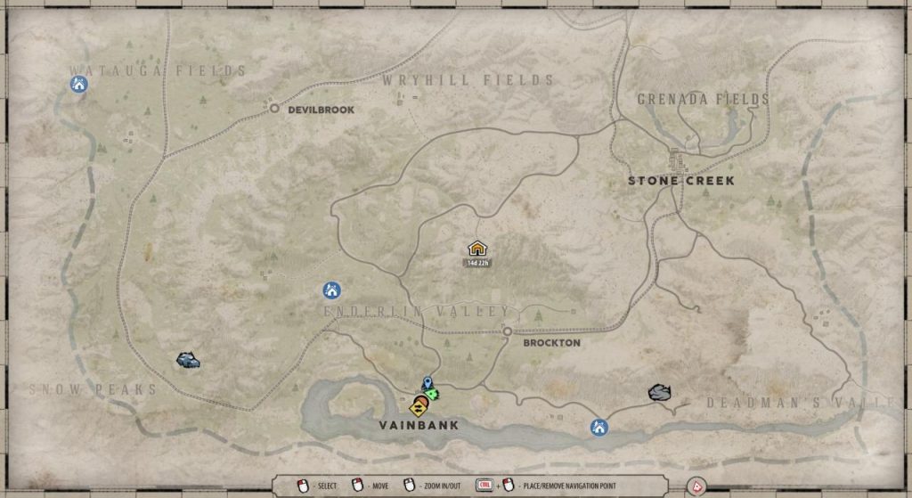 New Frontier Map Locations Guide SteamAH