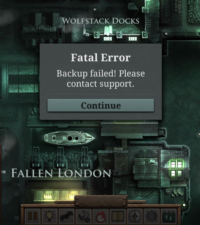 Sunless Sea: Troubleshooting Guide