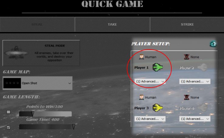 Planet Bounce: How to Setup a Campaign or Multiplayer Game