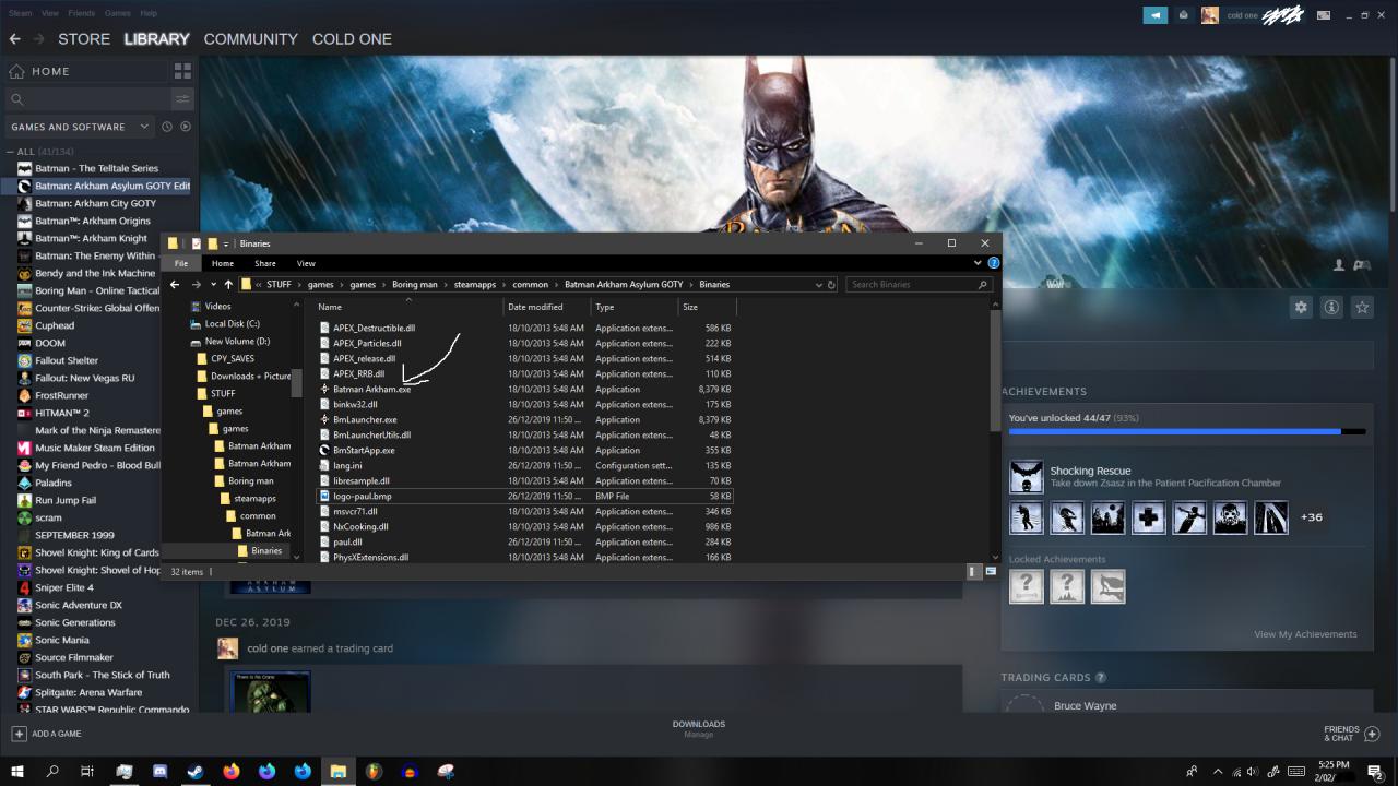 Batman: Arkham Asylum GOTY Edition - How to Replace Save Data