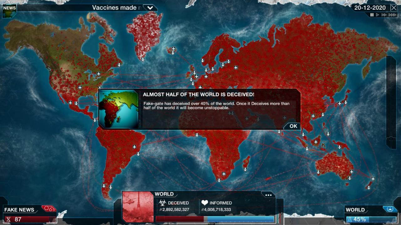 Plague Inc: Evolved - On the Fence Achievement Guide