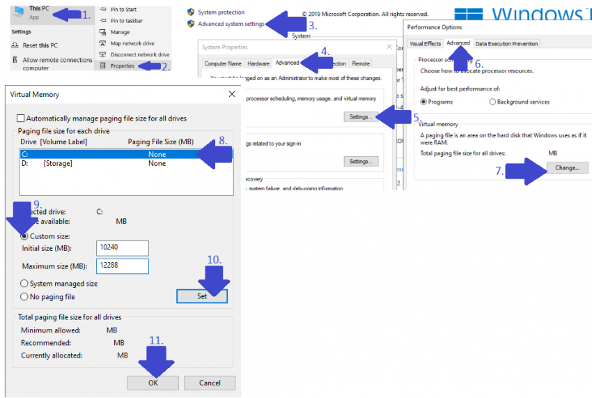 Post Scriptum: How to Fix Out of Memory Issues - SteamAH