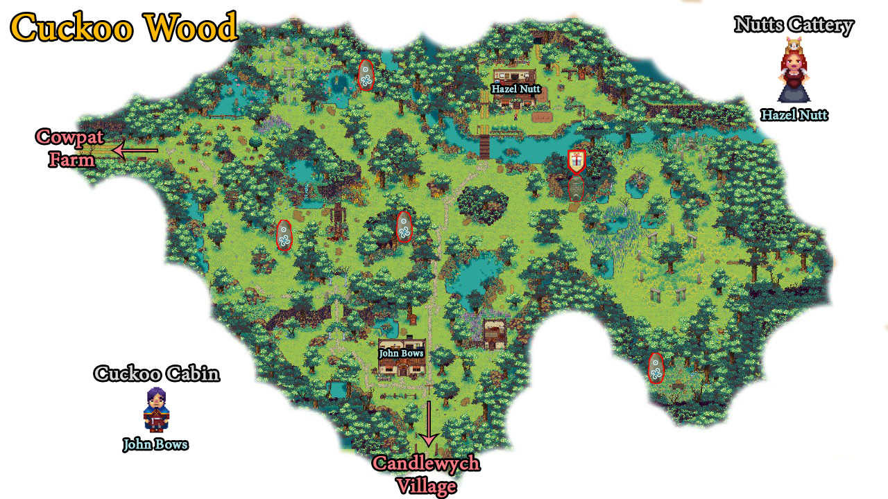 Kynseed: South Maps Guide