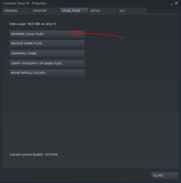 Crusader Kings III Unable to Locate Configuration File How to Fix
