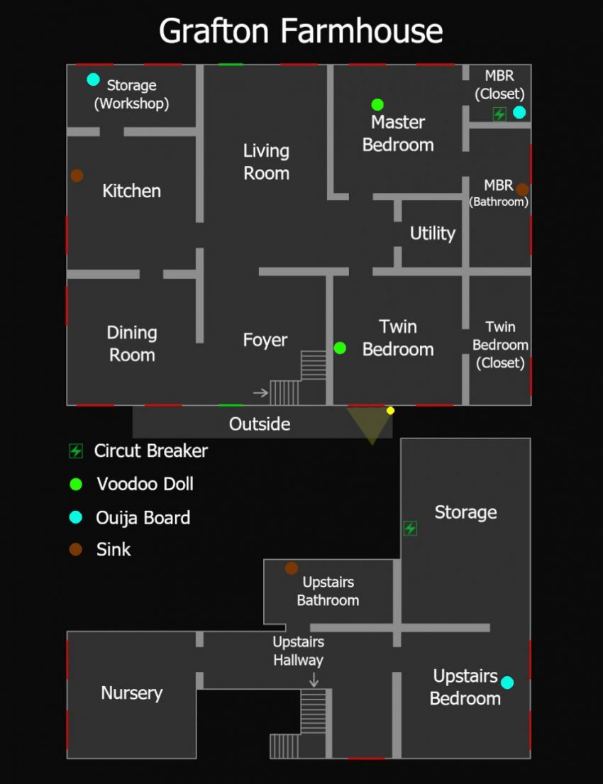 Phasmophobia Grafton Farmhouse Map - SteamAH