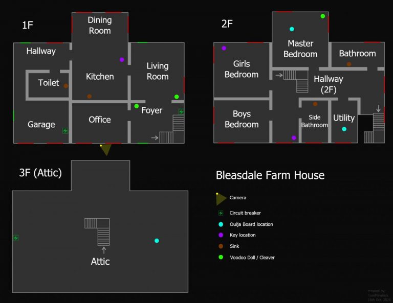 Phasmophobia Bleasdale Farmhouse Map SteamAH