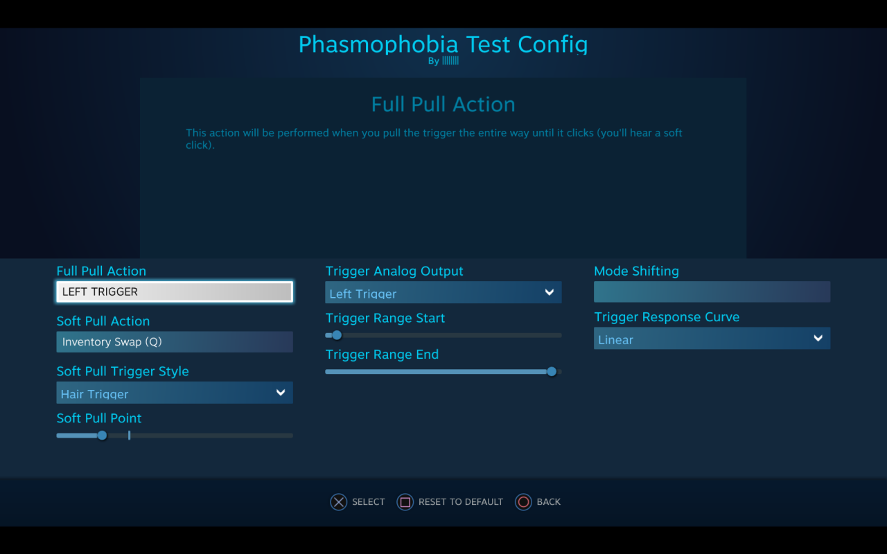 Phasmophobia PS4/XB Controller Setup