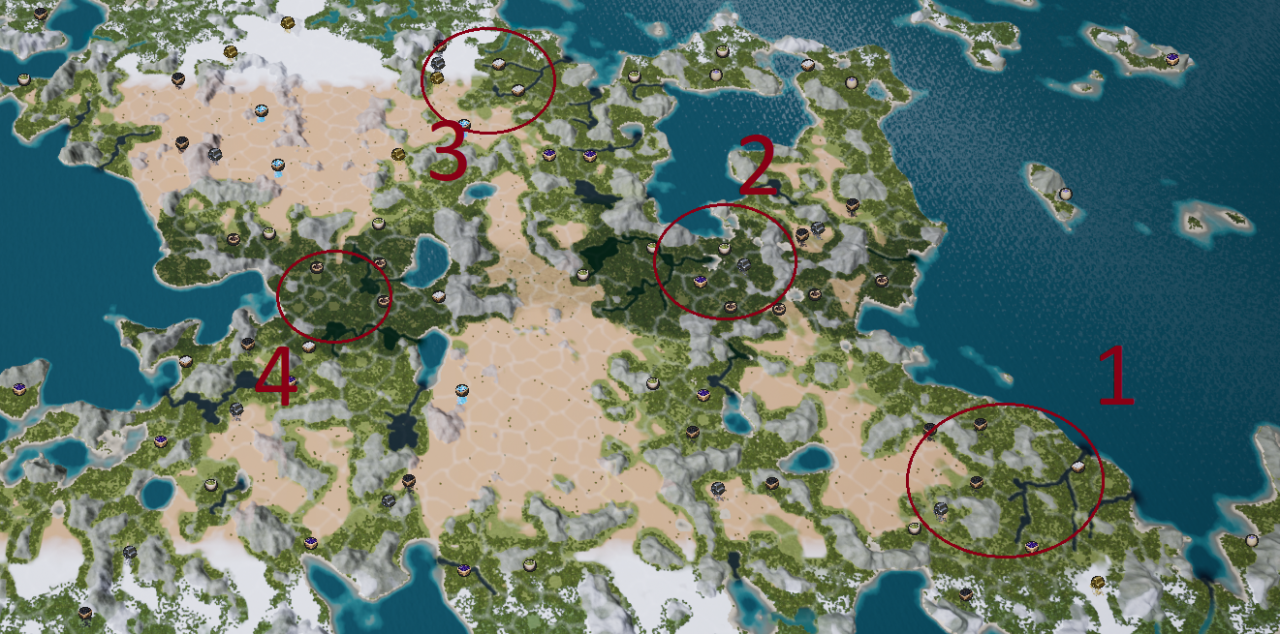 Kingdoms Reborn Optimal Starting Location Guide