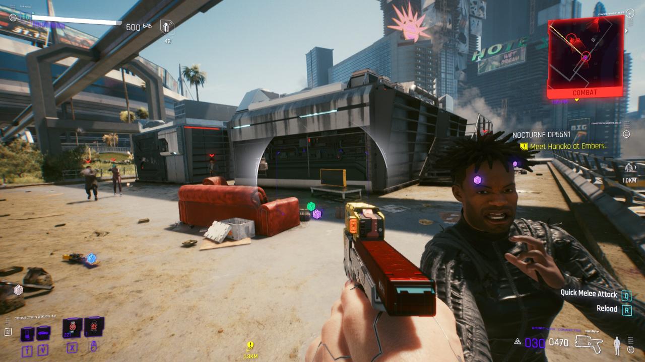 Cyberpunk 2077 Daemon In The Shell Achievement - No Crafting