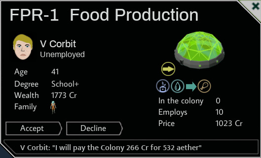 Planet Colonization Production Guide - Raw Materials