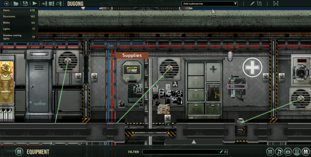 Barotrauma How to Add Items into Lockers, Shelfs. SteamAH