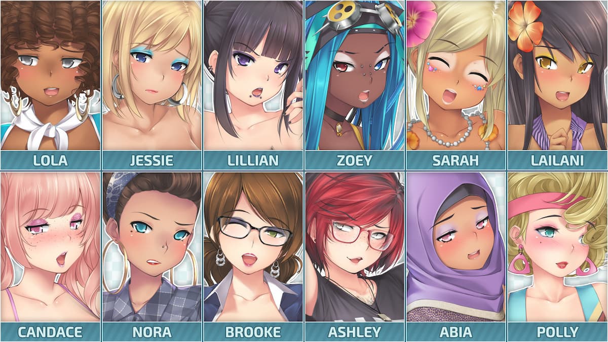 HuniePop 2: Double Date The BEST Way to Rank the Girls!