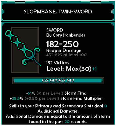 The Slormancer Complete Weapon Collection Guide