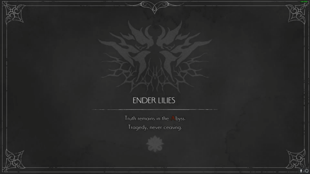 ENDER LILIES All Endings Guide SteamAH