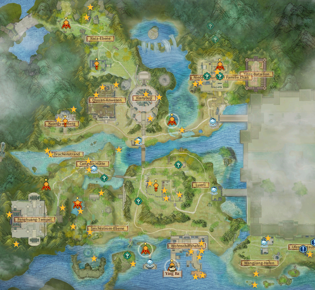 Swords of Legends Online Complete Treasure Map Guide