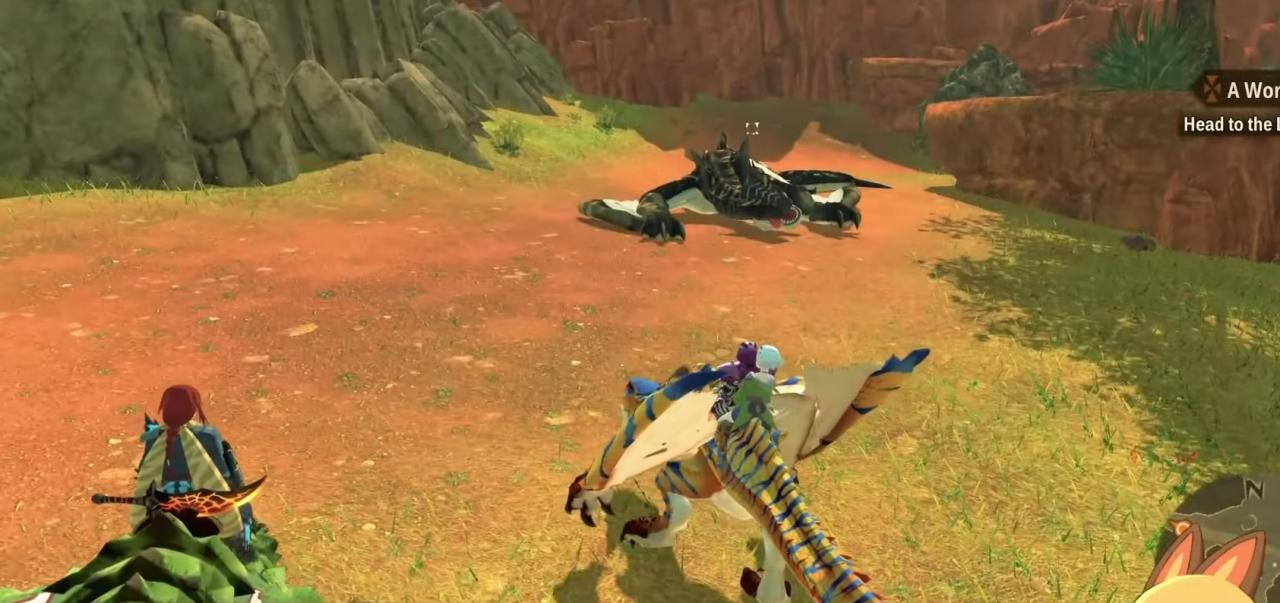 Monster Hunter Stories 2: Wings of Ruin Royal Monsters Locations, Weaknesses and Boosts