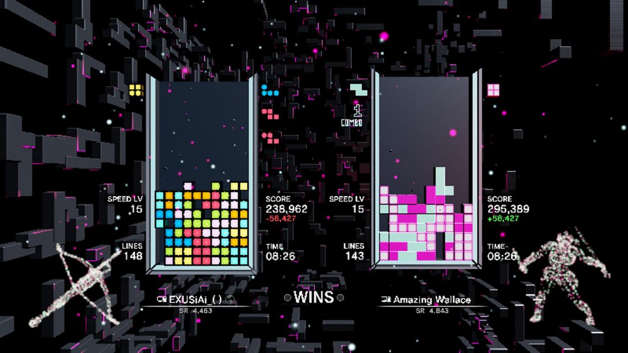 Tetris® Effect: Connected Starting Settings and Small MP Notes