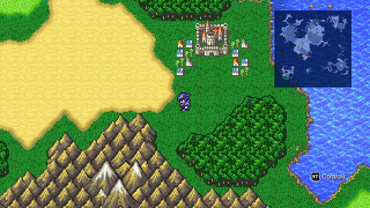 FINAL FANTASY IV How to Fix Forest Tile