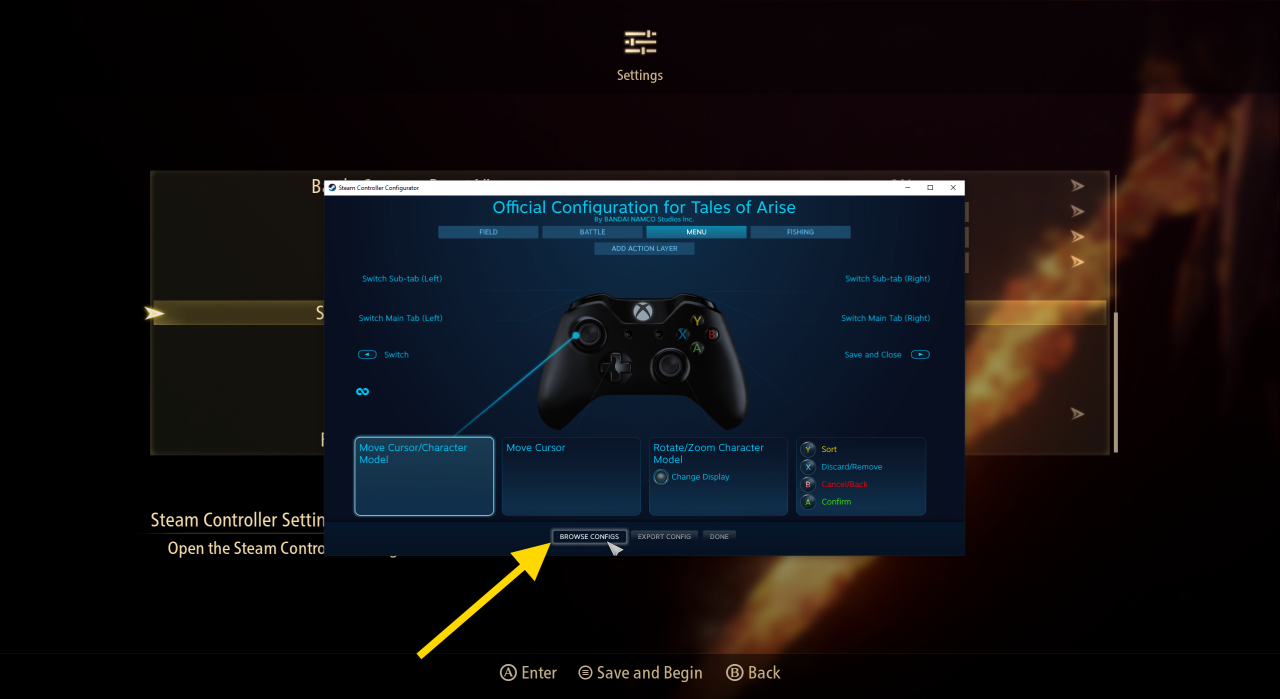 Tales of Arise How to Fix Controller Not Working