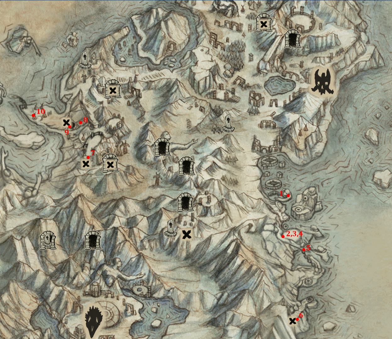 Praey for the Gods 10 New Totems Location Guide