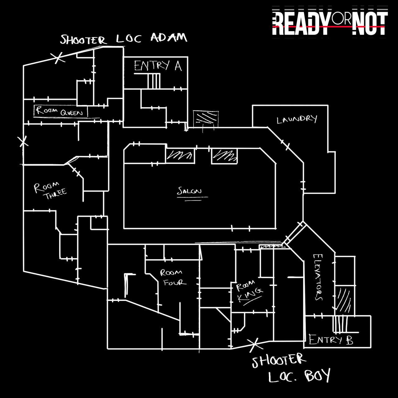 Ready or Not Map Blueprints Guide