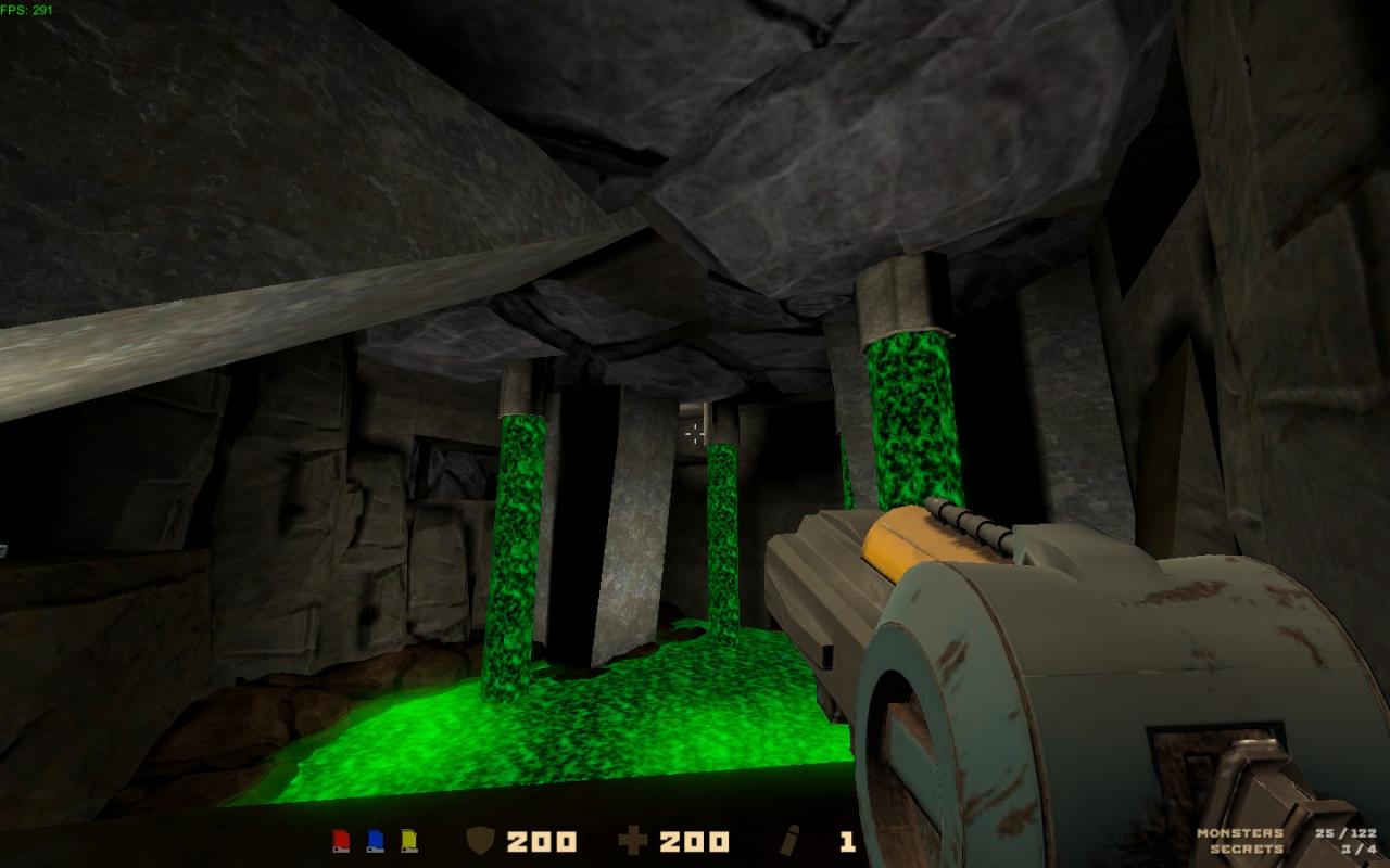 Monument All Secrets in Toxic Caves (Level 5)