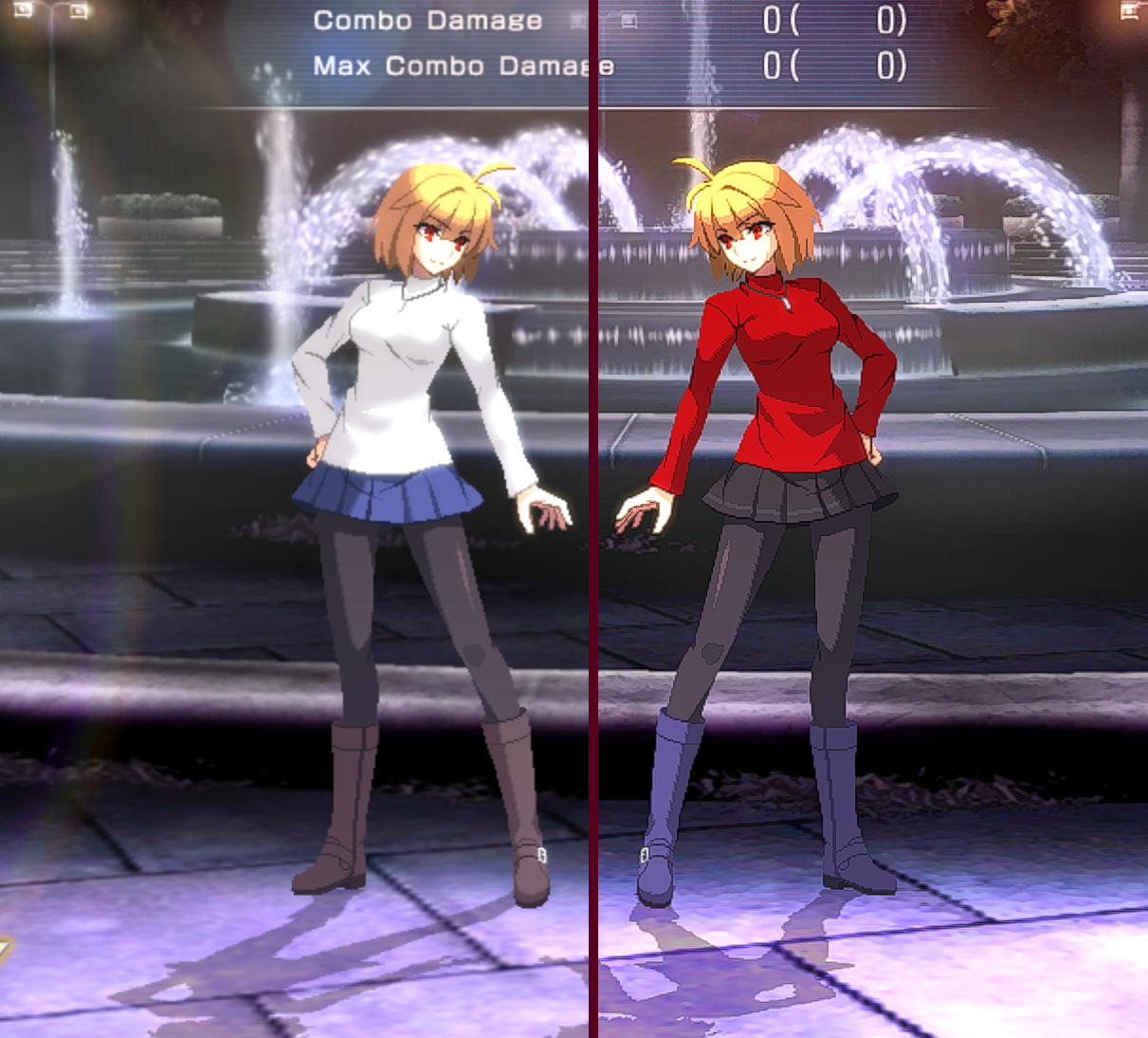 MELTY BLOOD: TYPE LUMINA How to Reduce Blur and Aliasing