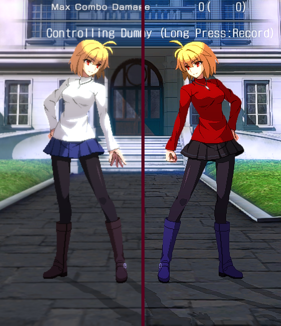 MELTY BLOOD: TYPE LUMINA How to Reduce Blur and Aliasing