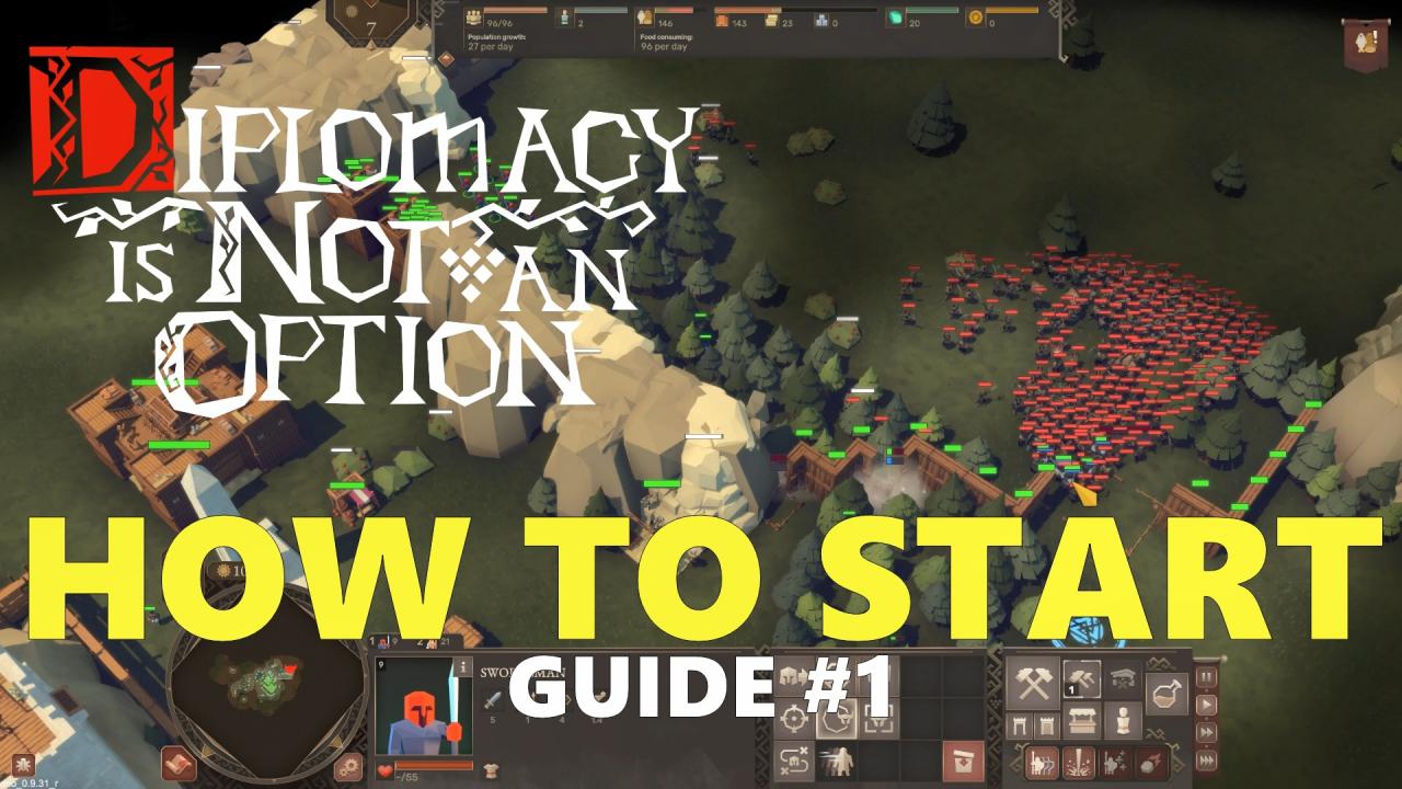 Diplomacy is Not an Option Beginners Guide (Build order, Combat, Units, Tech and Spells)