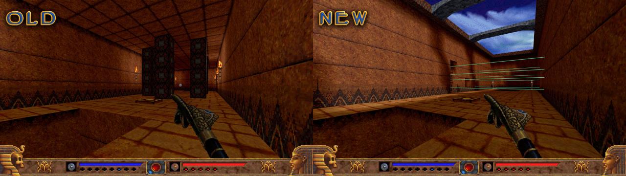 PowerSlave Exhumed How to Play Old Maps and Test Levels