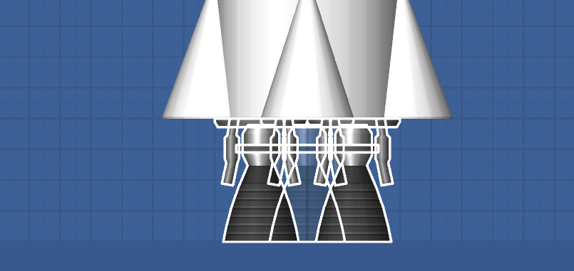 Spaceflight Simulator How to Clip Multiple Engines Together