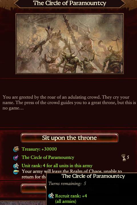 Total War: WARHAMMER III Dark Prince's Realm Possible Rewards Guide