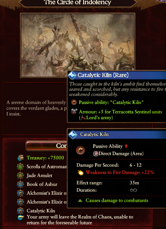 Total War: WARHAMMER III Dark Prince's Realm Possible Rewards Guide