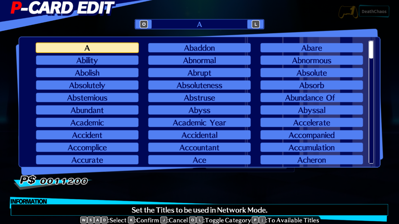 Persona 4 Arena Ultimax How to Unlock all Words & Phrases for Player Card