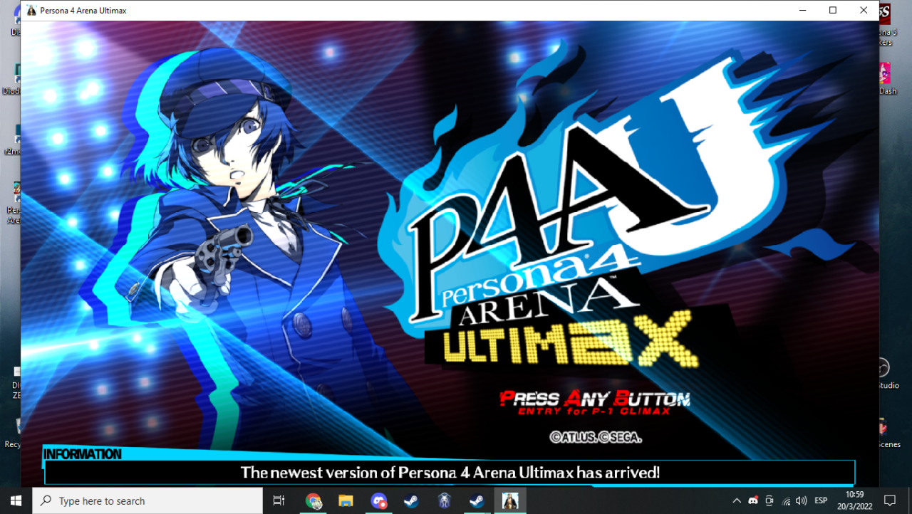 Persona 4 Arena Ultimax How to Fix the Resolution Issue