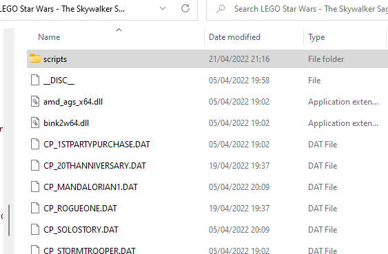 LEGO Star Wars: The Skywalker Saga How to Install Mods
