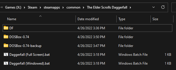 The Elder Scrolls II: Daggerfall Configuring Daggerfall Unity for Steam