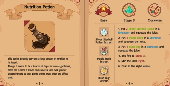 Little Witch in the Woods Upgrades Materials & Main Questline