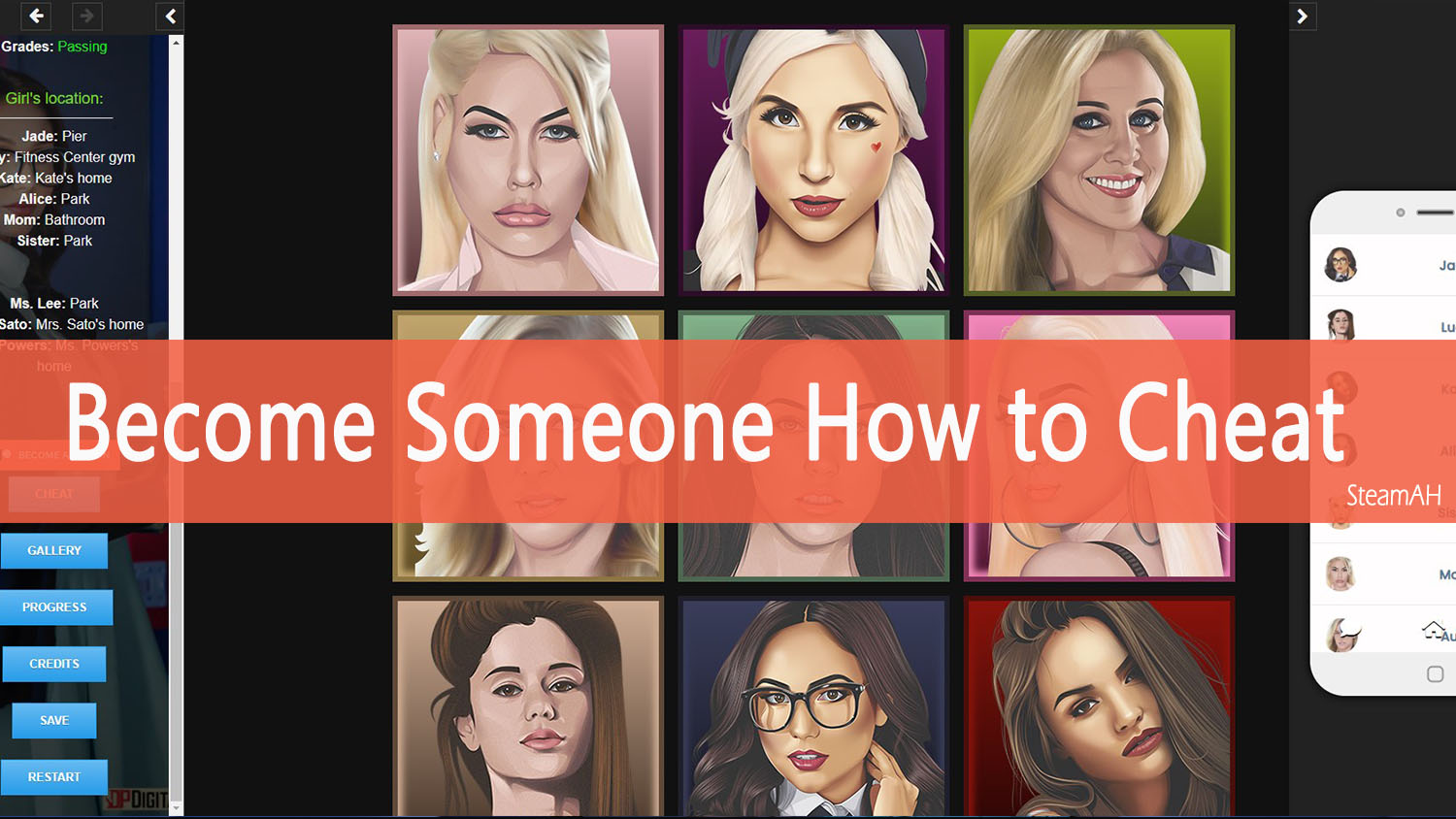 Become someone porn game gallery code