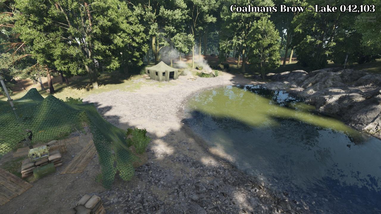 Arma Reforger Everon Good Hidden Camp Locations