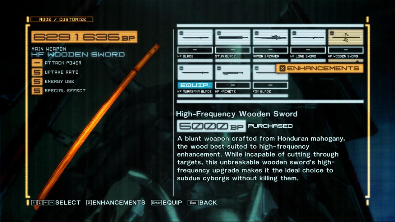 METAL GEAR RISING: REVENGEANCE How to Unlock A Lover, Not a Fighter
