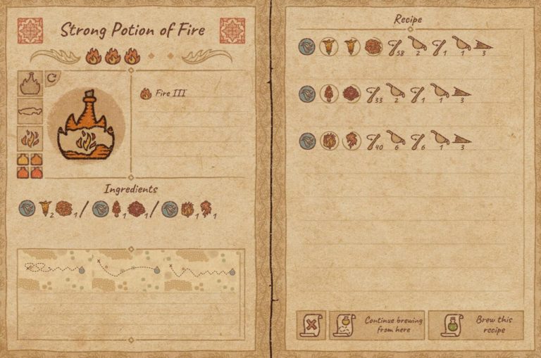 Potion Craft Maps & Recipes Guide (Beta) SteamAH