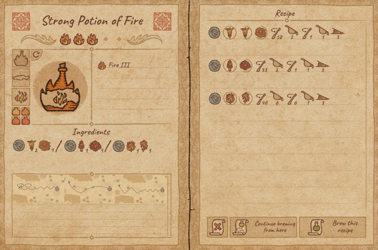 Potion Craft Maps & Recipes Guide (Beta)