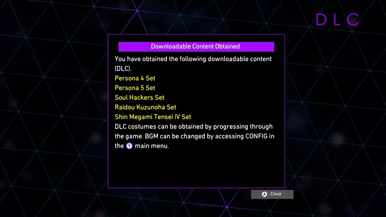 Soul Hackers 2 How to Fix Costume DLC not Showing.