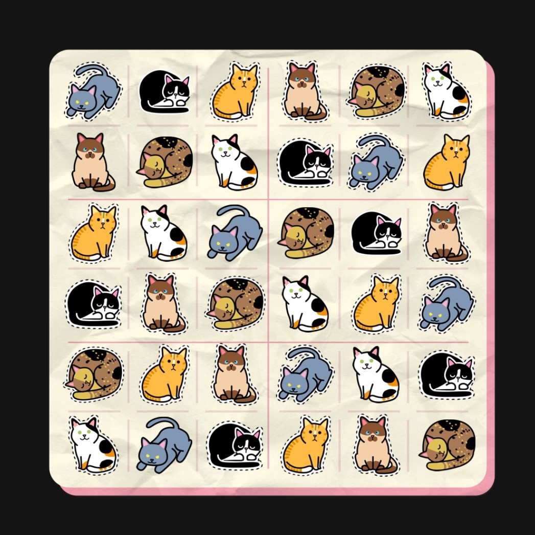 Sudocats 100% Achievements and Cats