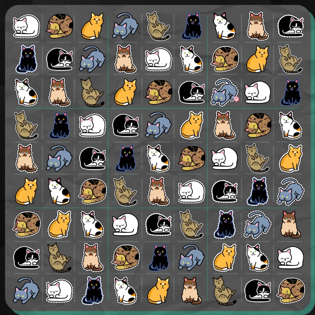 Sudocats 100% Achievements and Cats