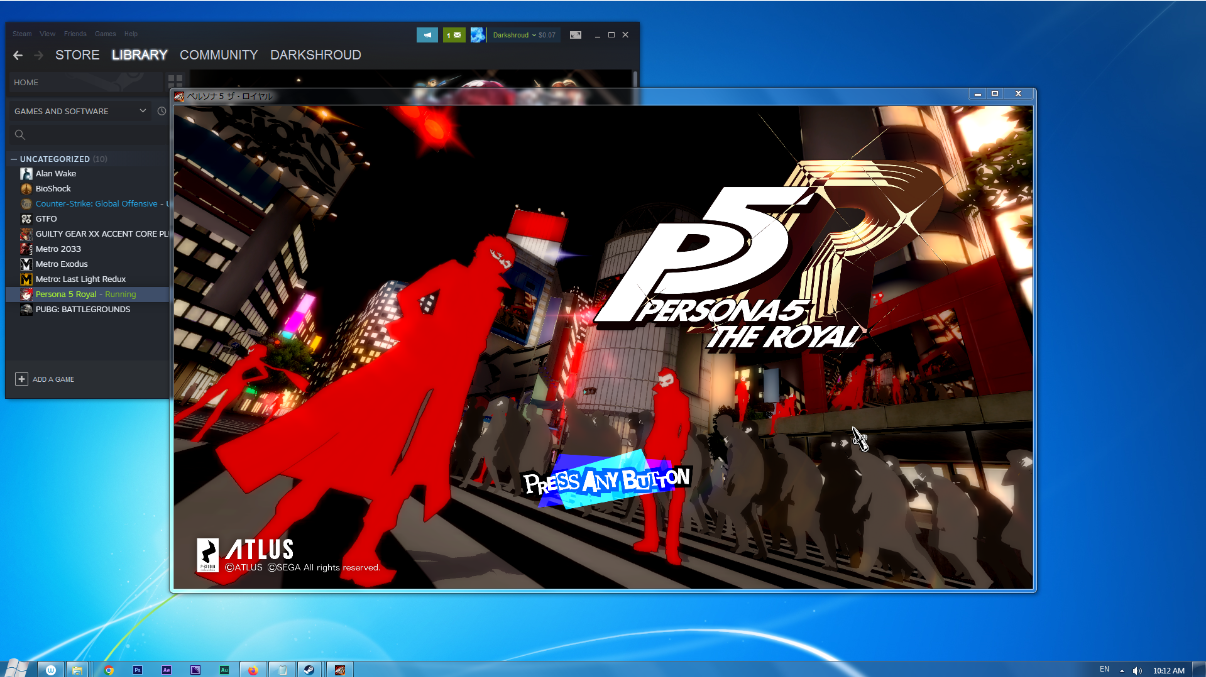 Persona 5 Royal How to Play on Windows 7 Via VxKex and DXVK
