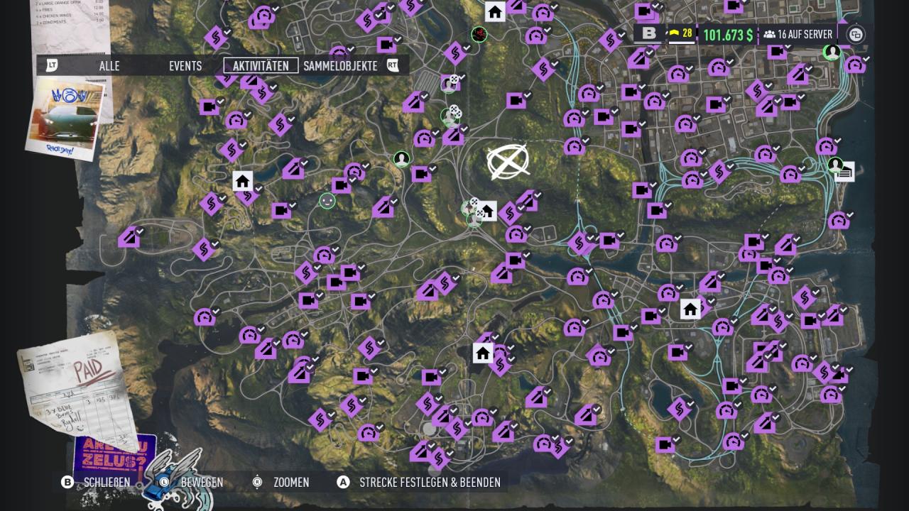 Need for Speed Unbound All Collectibles and Activities Locations Guide
